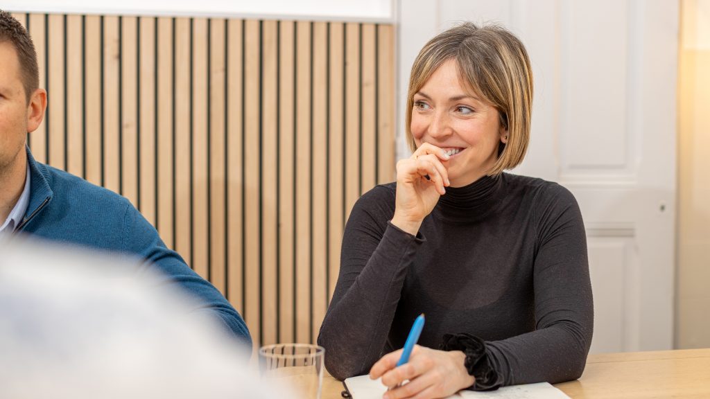 Claire, de l'équipe Xponentiel