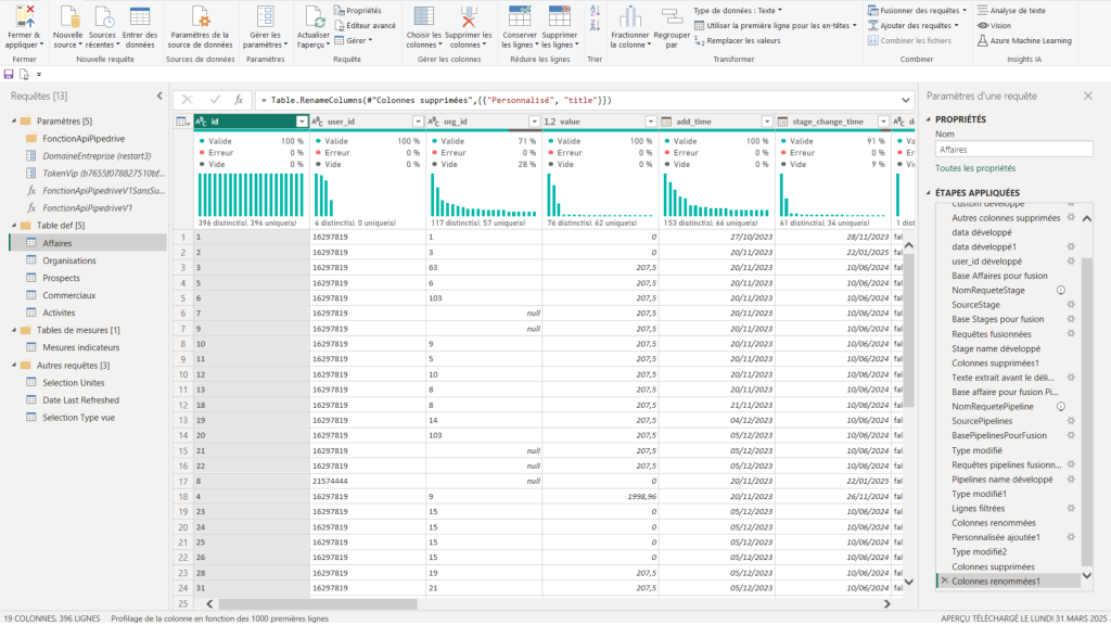 Formation Xponentiel – formation power query