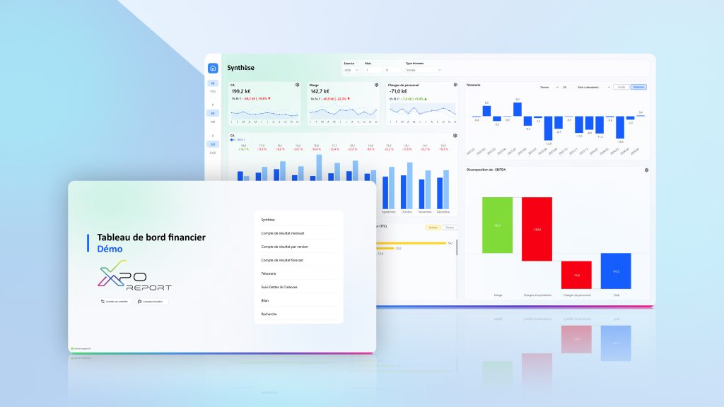 Tableau de bord Power BI – la solution de reporting financier