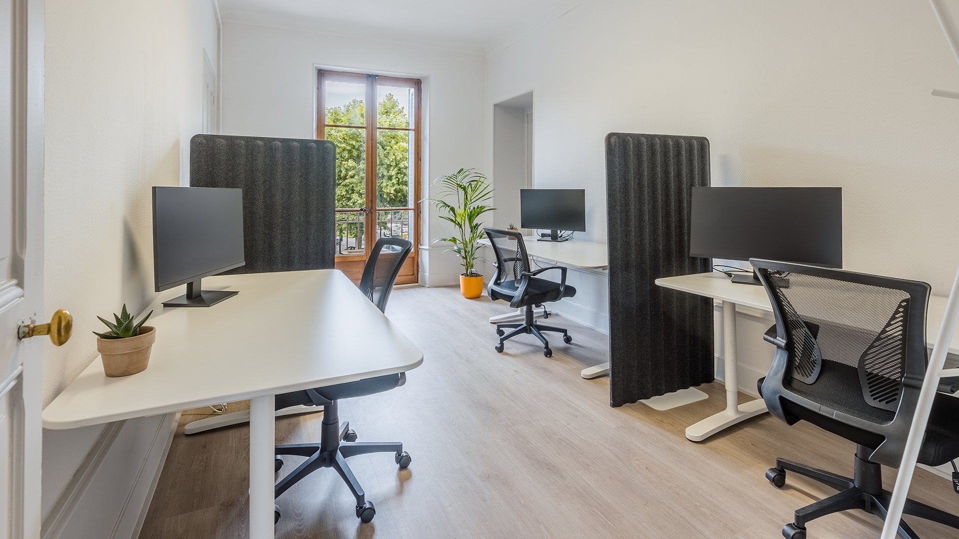 Les bureaux du coworking Xponentiel à Aix-les-Bains